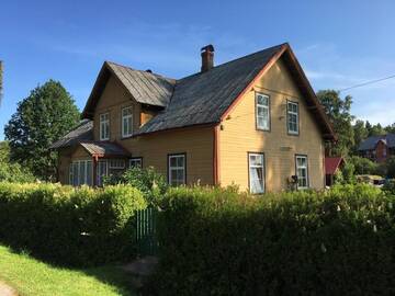 Фото номера Апартаменты с видом на сад Апарт-отели Krūmiņmāja г. Staicele 18